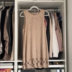 Francesca’s Suede Dress